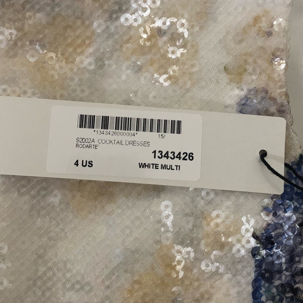 Rodarte tiered sequin tulle mini dress NWT - Picture 11 of 15